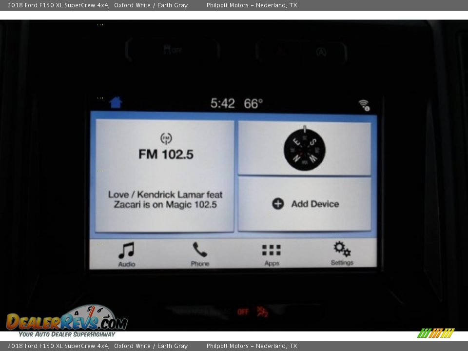 2018 Ford F150 XL SuperCrew 4x4 Oxford White / Earth Gray Photo #12