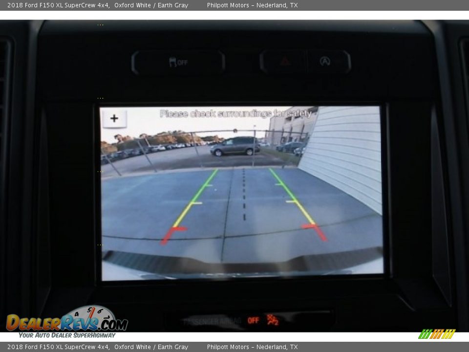 2018 Ford F150 XL SuperCrew 4x4 Oxford White / Earth Gray Photo #13