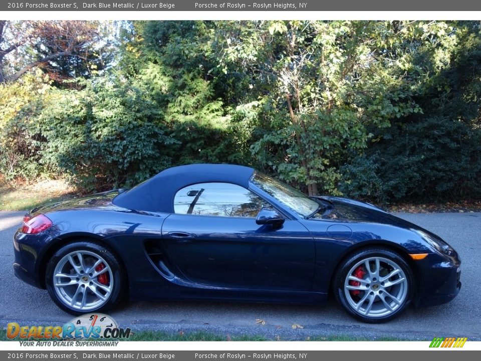 Dark Blue Metallic 2016 Porsche Boxster S Photo #7