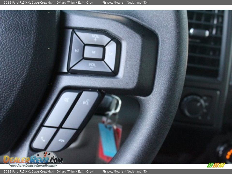 2018 Ford F150 XL SuperCrew 4x4 Oxford White / Earth Gray Photo #17