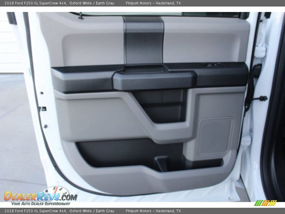 2018 Ford F150 XL SuperCrew 4x4 Oxford White / Earth Gray Photo #18