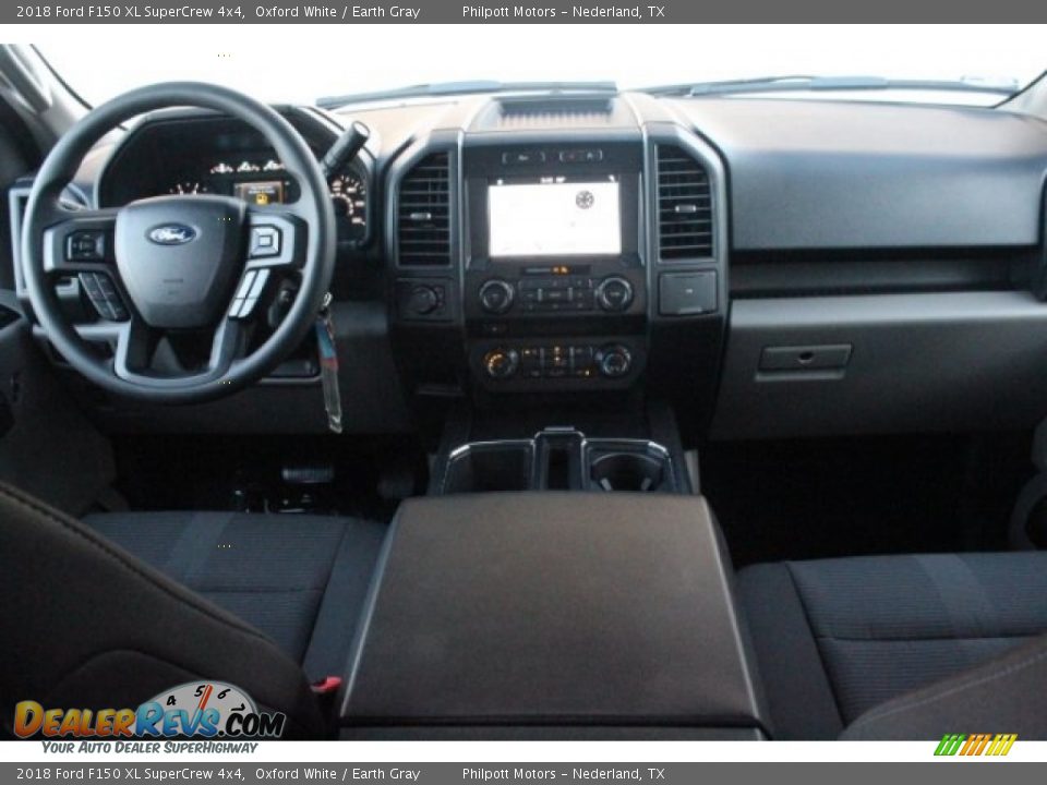 2018 Ford F150 XL SuperCrew 4x4 Oxford White / Earth Gray Photo #20