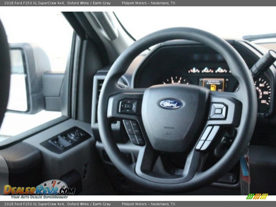 2018 Ford F150 XL SuperCrew 4x4 Oxford White / Earth Gray Photo #21