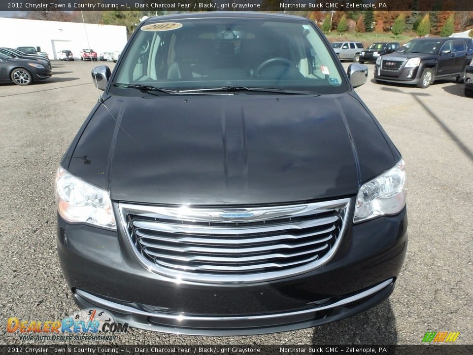 2012 Chrysler Town & Country Touring - L Dark Charcoal Pearl / Black/Light Graystone Photo #3