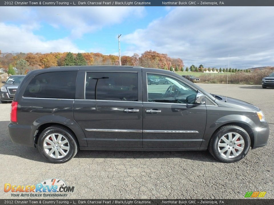 2012 Chrysler Town & Country Touring - L Dark Charcoal Pearl / Black/Light Graystone Photo #5