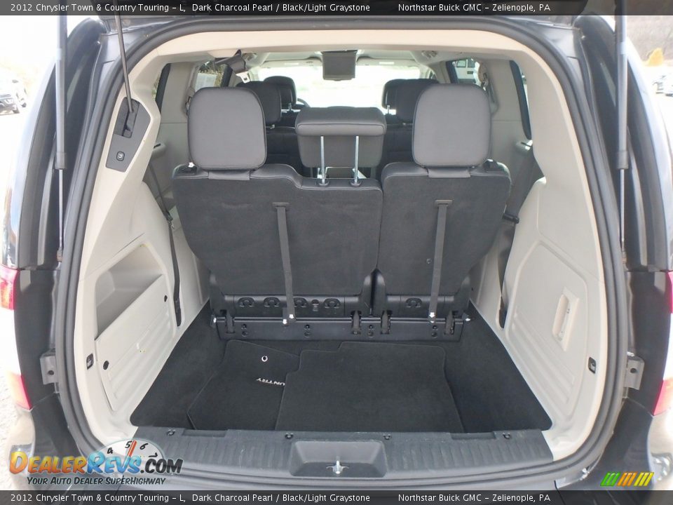 2012 Chrysler Town & Country Touring - L Dark Charcoal Pearl / Black/Light Graystone Photo #11