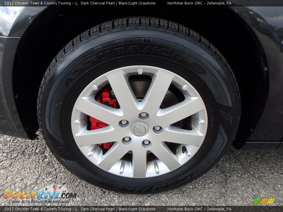 2012 Chrysler Town & Country Touring - L Dark Charcoal Pearl / Black/Light Graystone Photo #14