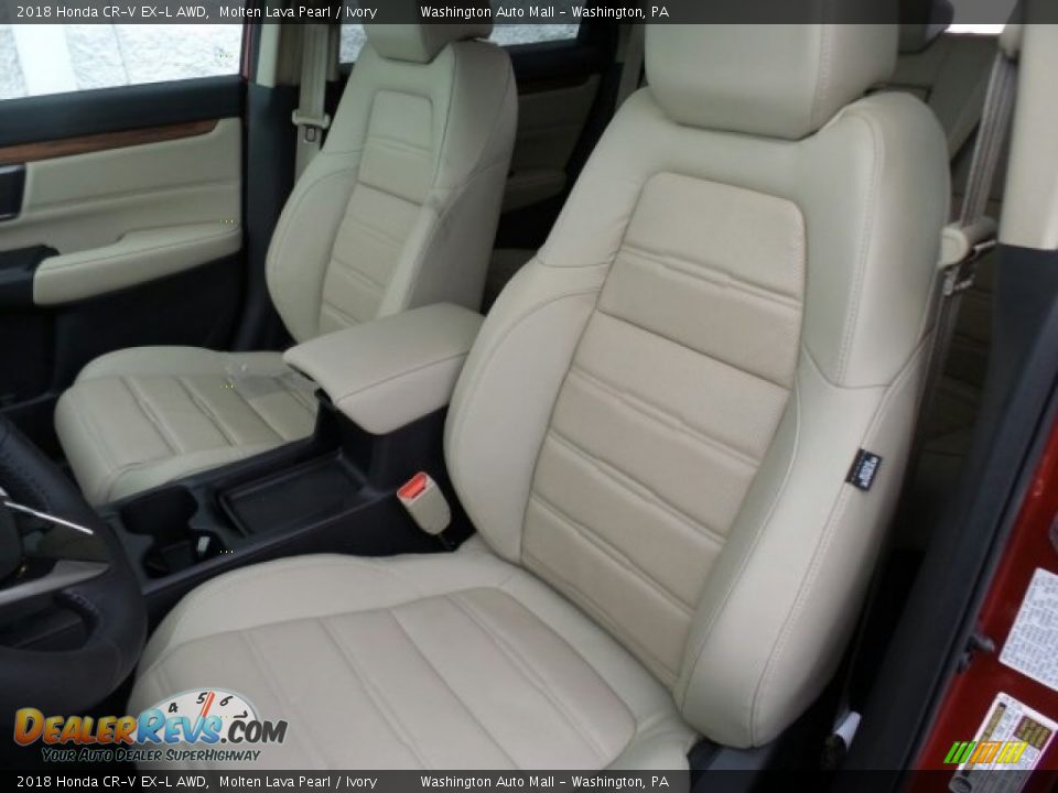 Front Seat of 2018 Honda CR-V EX-L AWD Photo #9
