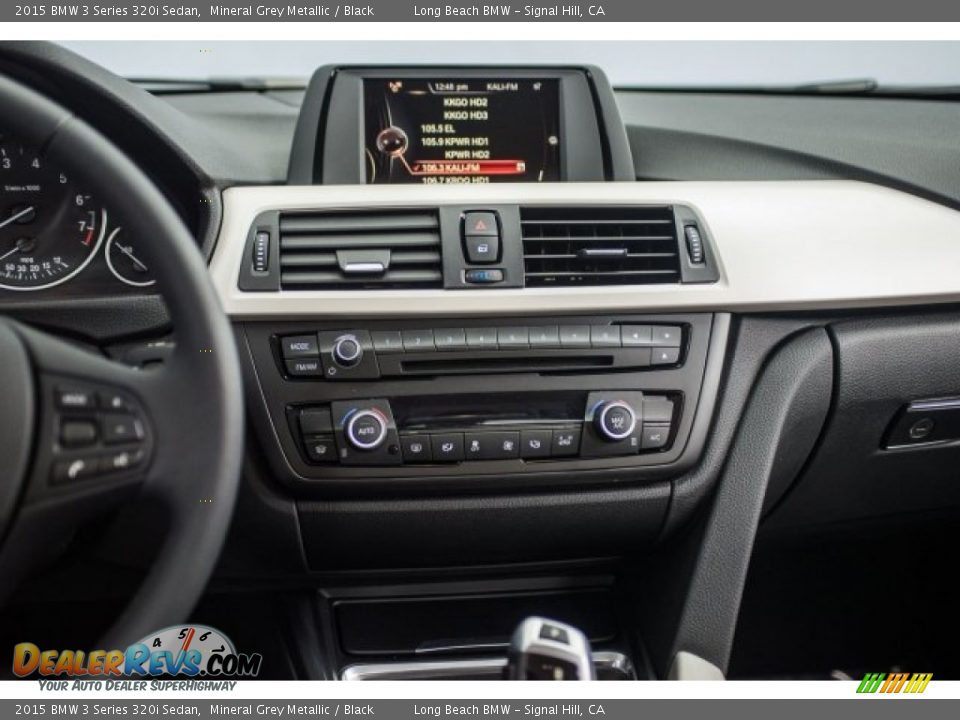 2015 BMW 3 Series 320i Sedan Mineral Grey Metallic / Black Photo #5