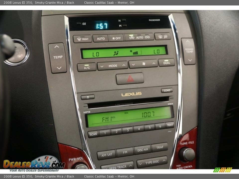 2008 Lexus ES 350 Smoky Granite Mica / Black Photo #8