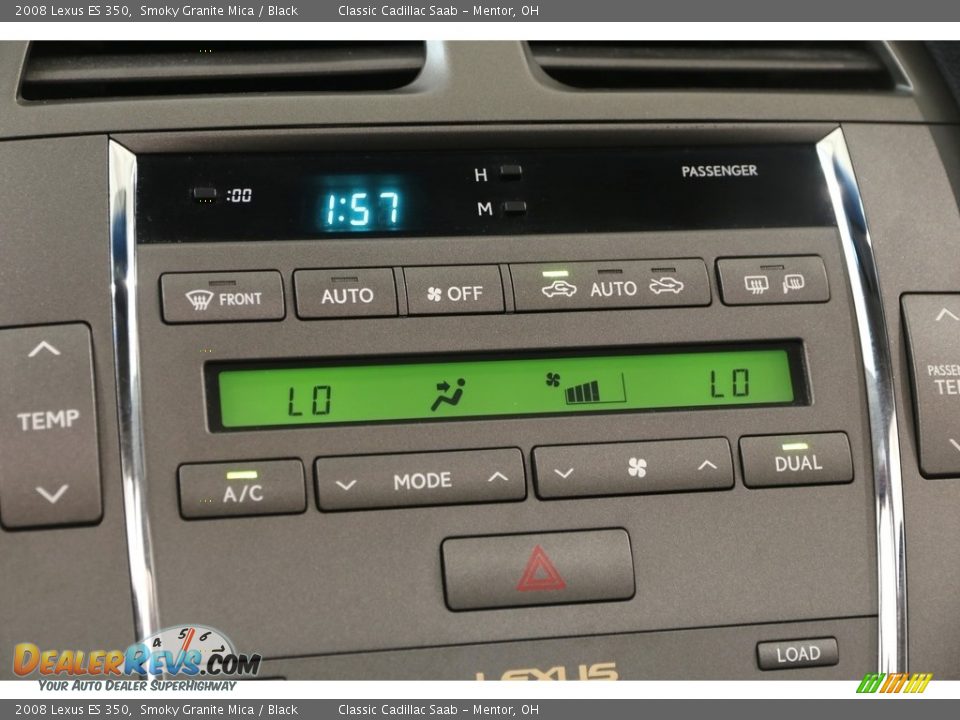 2008 Lexus ES 350 Smoky Granite Mica / Black Photo #10