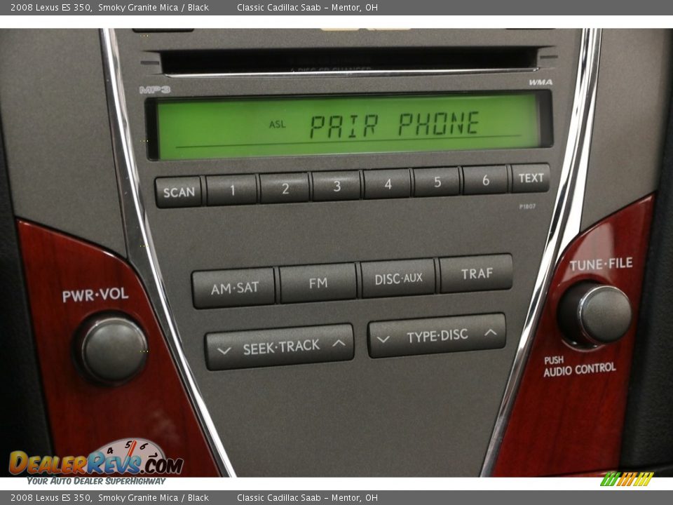 2008 Lexus ES 350 Smoky Granite Mica / Black Photo #11