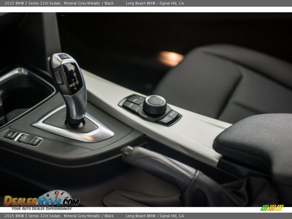 2015 BMW 3 Series 320i Sedan Mineral Grey Metallic / Black Photo #16
