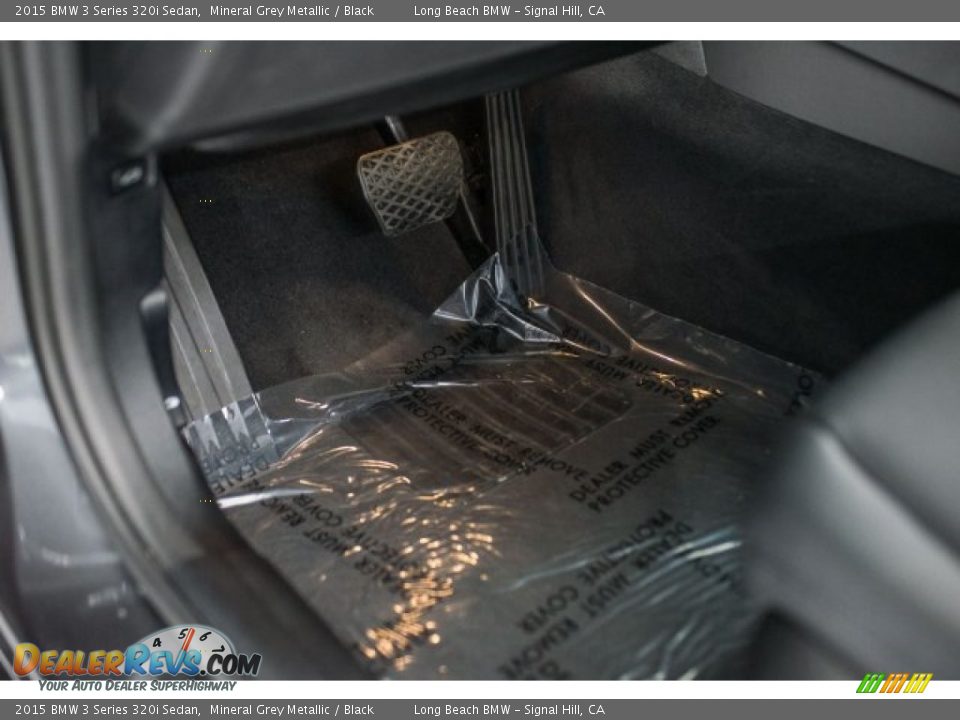 2015 BMW 3 Series 320i Sedan Mineral Grey Metallic / Black Photo #17