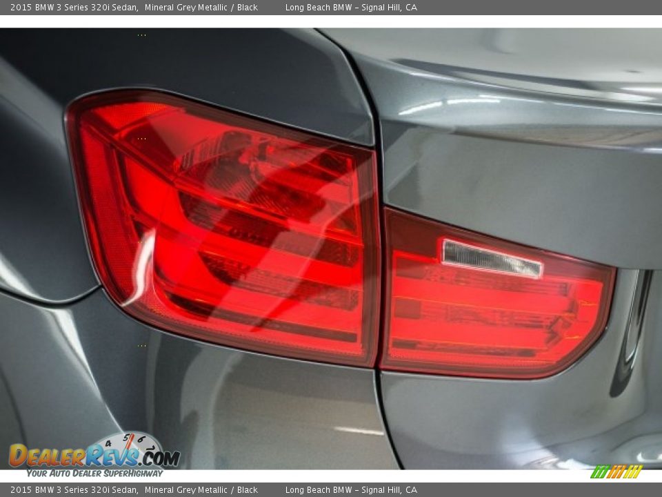 2015 BMW 3 Series 320i Sedan Mineral Grey Metallic / Black Photo #20