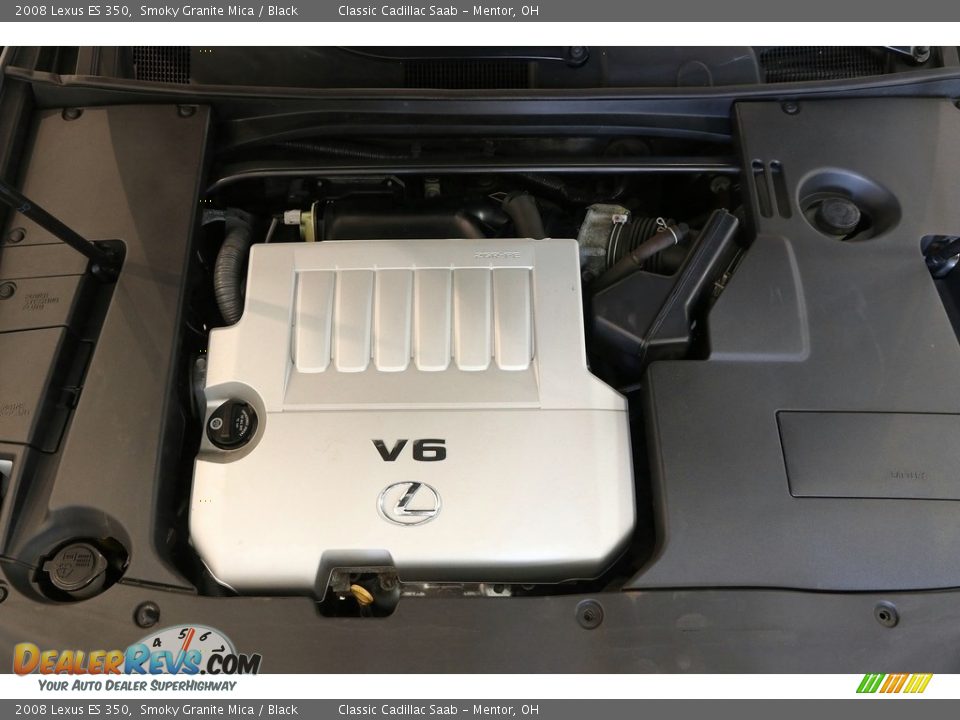 2008 Lexus ES 350 Smoky Granite Mica / Black Photo #21