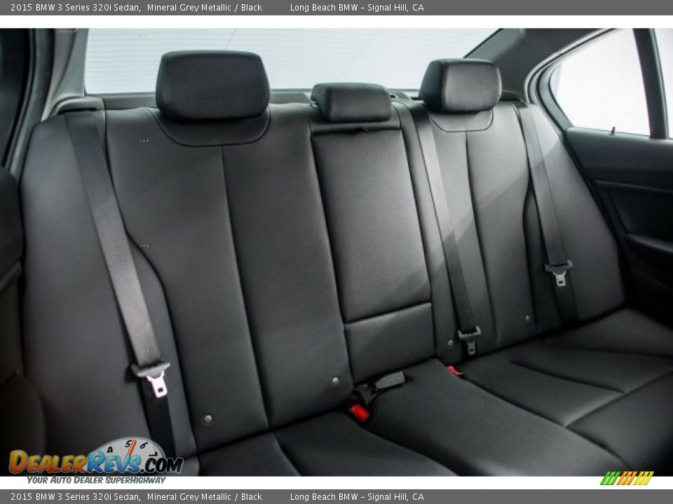 2015 BMW 3 Series 320i Sedan Mineral Grey Metallic / Black Photo #27