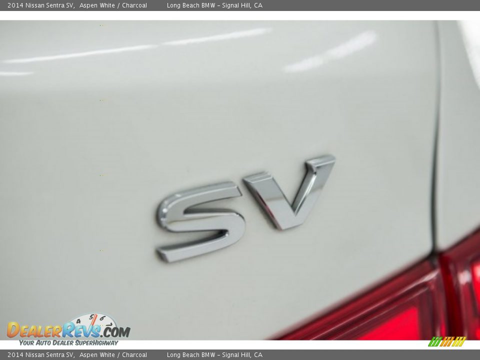 2014 Nissan Sentra SV Aspen White / Charcoal Photo #20