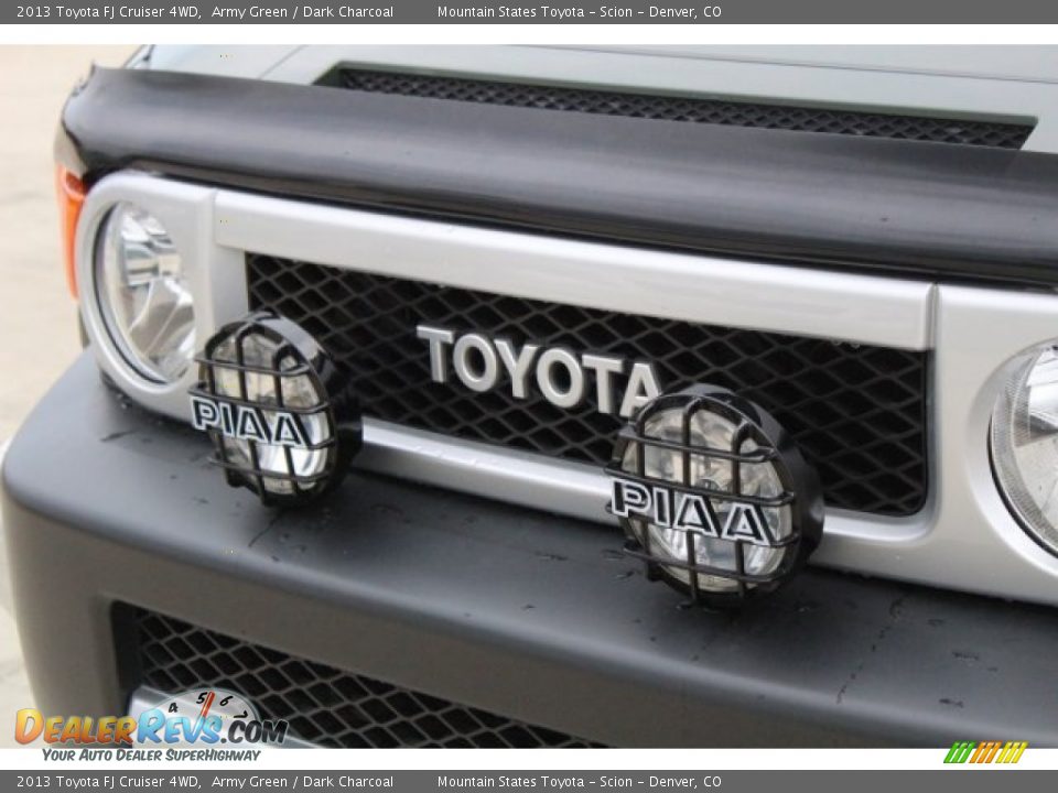 2013 Toyota FJ Cruiser 4WD Army Green / Dark Charcoal Photo #4