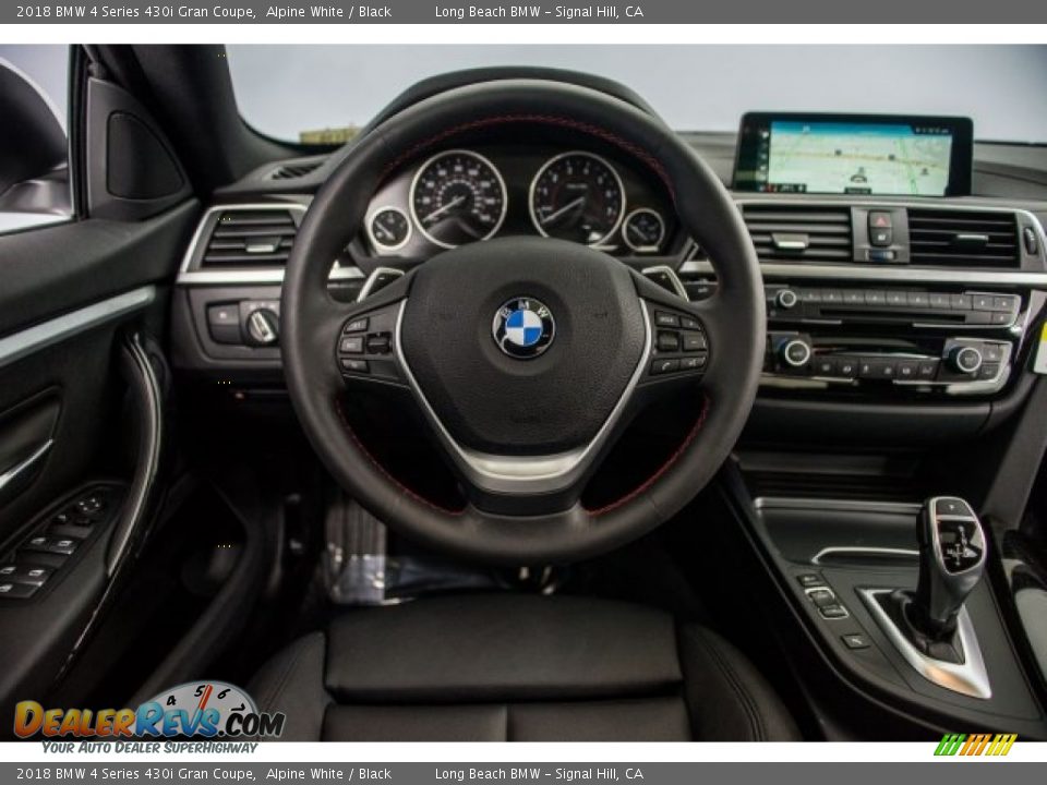 2018 BMW 4 Series 430i Gran Coupe Alpine White / Black Photo #4
