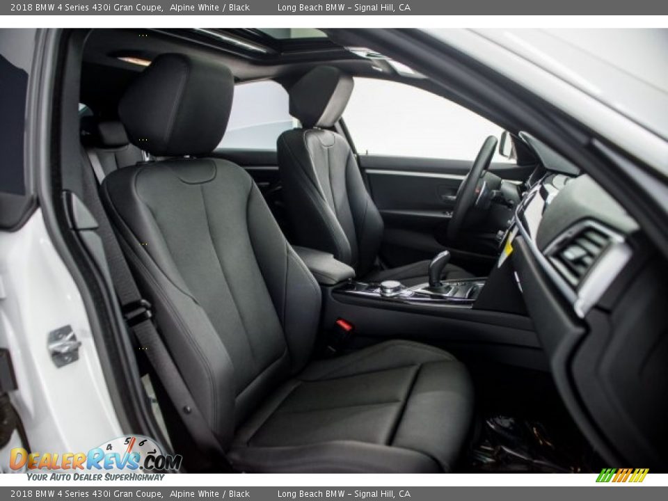 2018 BMW 4 Series 430i Gran Coupe Alpine White / Black Photo #6