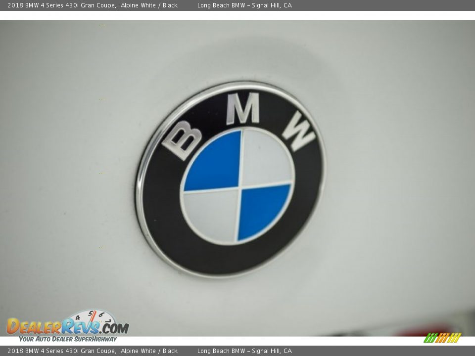 2018 BMW 4 Series 430i Gran Coupe Alpine White / Black Photo #7