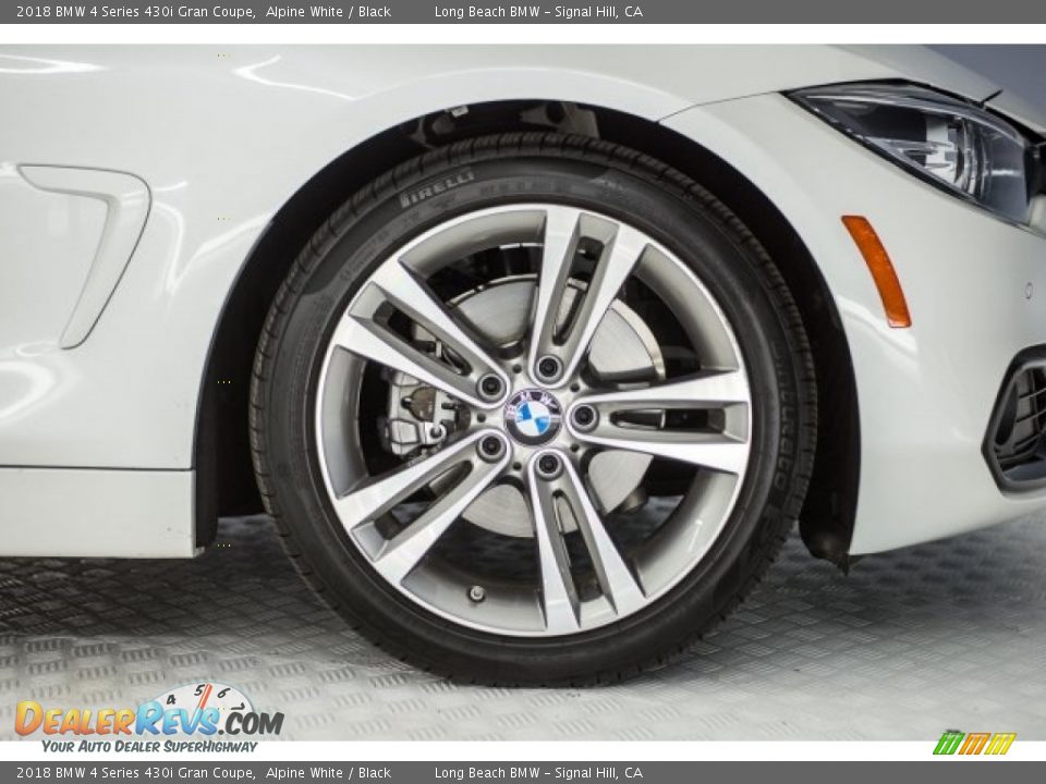 2018 BMW 4 Series 430i Gran Coupe Alpine White / Black Photo #8