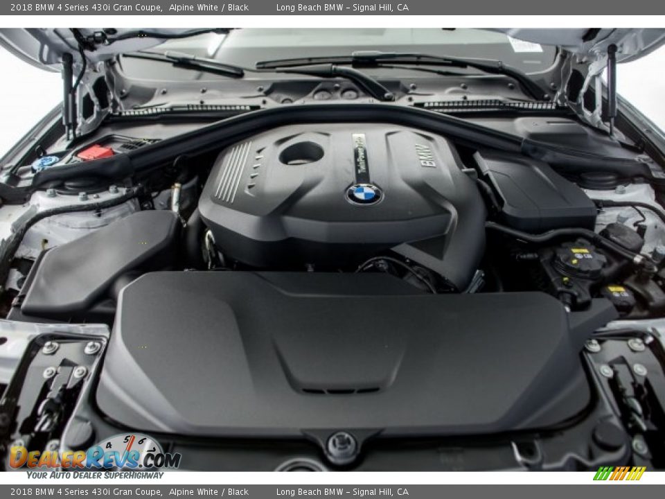 2018 BMW 4 Series 430i Gran Coupe Alpine White / Black Photo #9