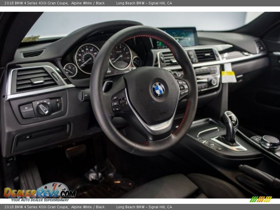 2018 BMW 4 Series 430i Gran Coupe Alpine White / Black Photo #15