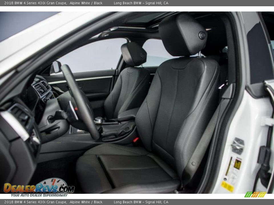 2018 BMW 4 Series 430i Gran Coupe Alpine White / Black Photo #28