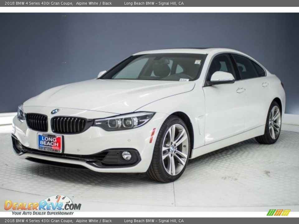 2018 BMW 4 Series 430i Gran Coupe Alpine White / Black Photo #31
