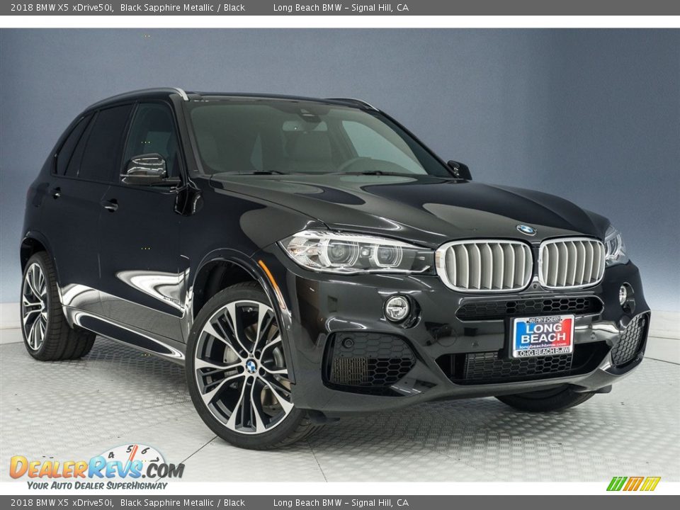 Front 3/4 View of 2018 BMW X5 xDrive50i Photo #11