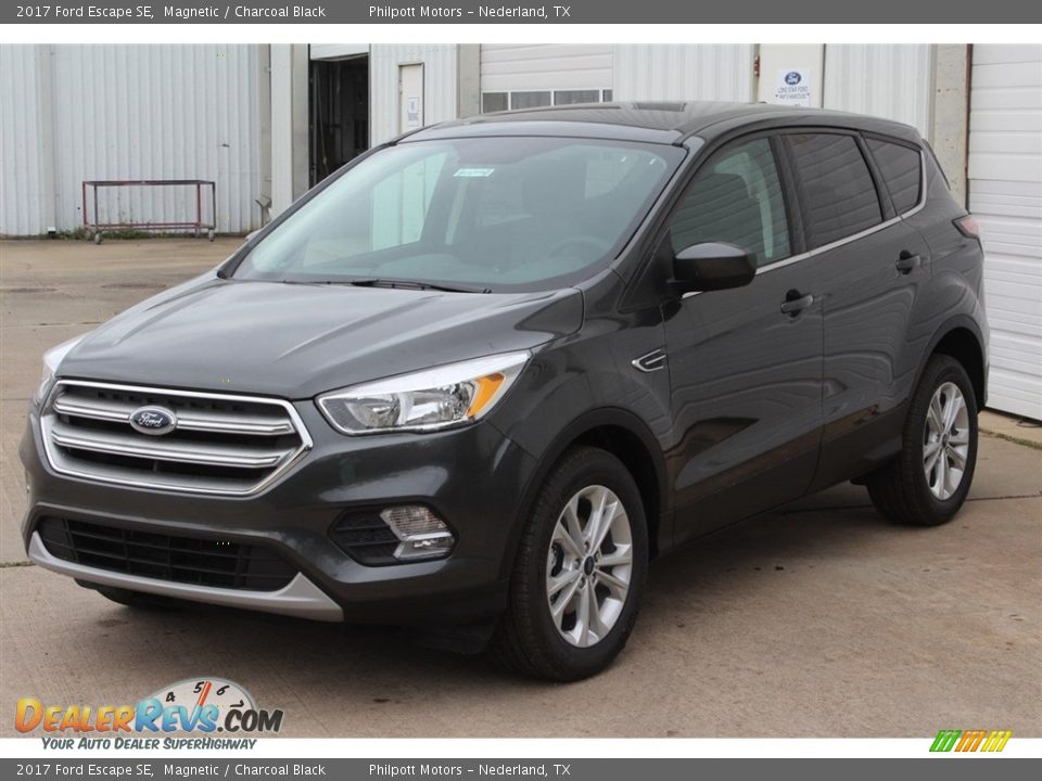 2017 Ford Escape SE Magnetic / Charcoal Black Photo #3
