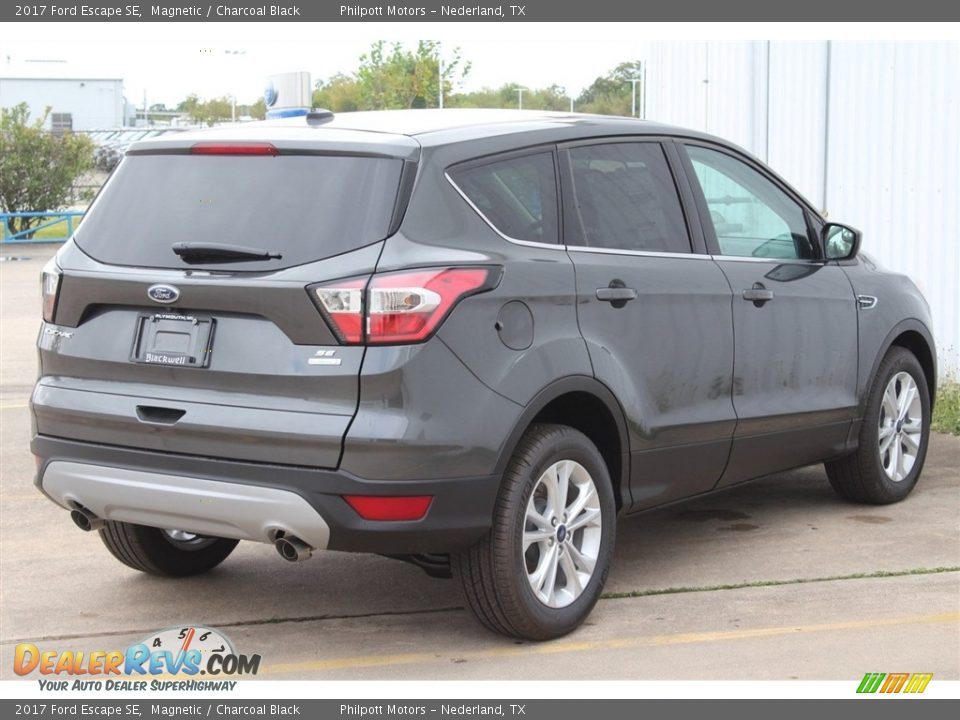 2017 Ford Escape SE Magnetic / Charcoal Black Photo #7