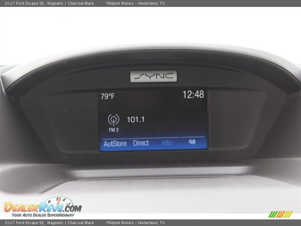 2017 Ford Escape SE Magnetic / Charcoal Black Photo #17