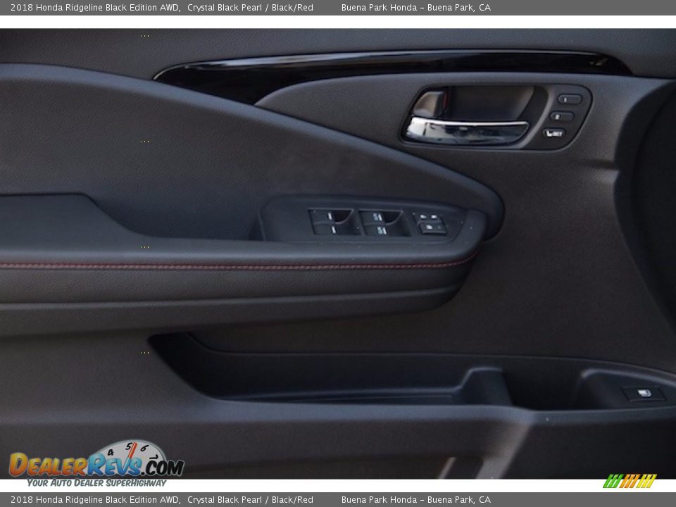 Door Panel of 2018 Honda Ridgeline Black Edition AWD Photo #9