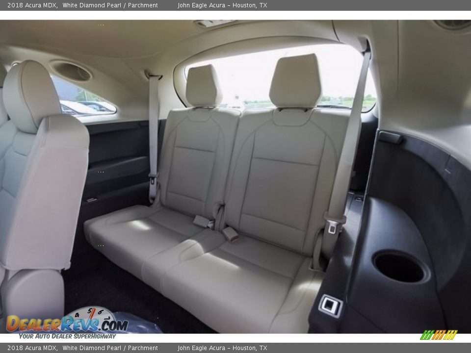 Rear Seat of 2018 Acura MDX  Photo #23