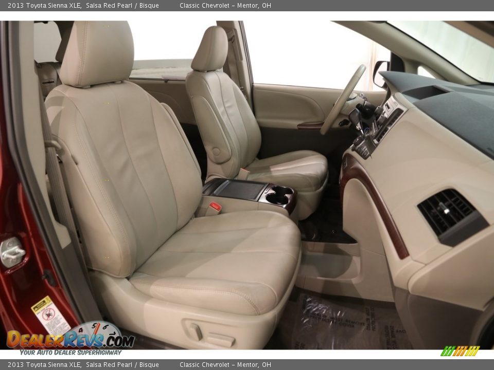 2013 Toyota Sienna XLE Salsa Red Pearl / Bisque Photo #14