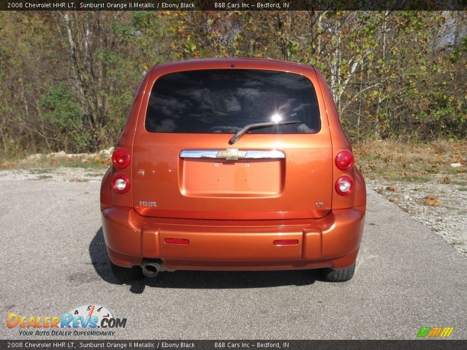 2008 Chevrolet HHR LT Sunburst Orange II Metallic / Ebony Black Photo #6