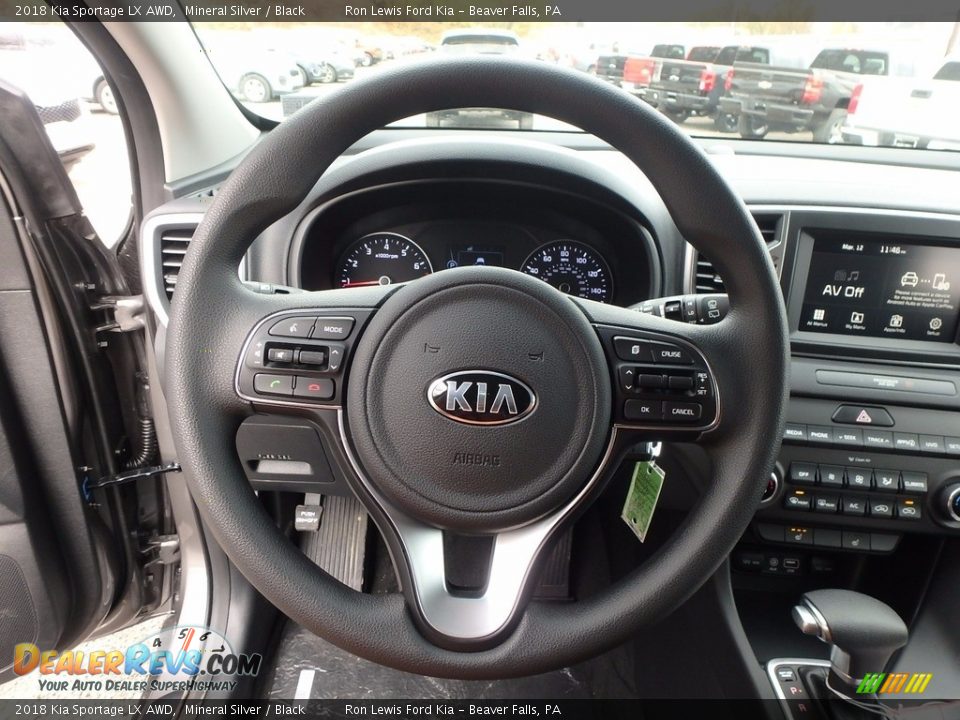 2018 Kia Sportage LX AWD Steering Wheel Photo #17