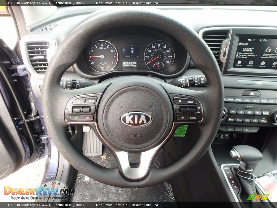 2018 Kia Sportage LX AWD Steering Wheel Photo #17