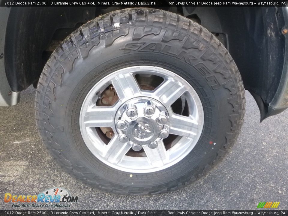 2012 Dodge Ram 2500 HD Laramie Crew Cab 4x4 Mineral Gray Metallic / Dark Slate Photo #8
