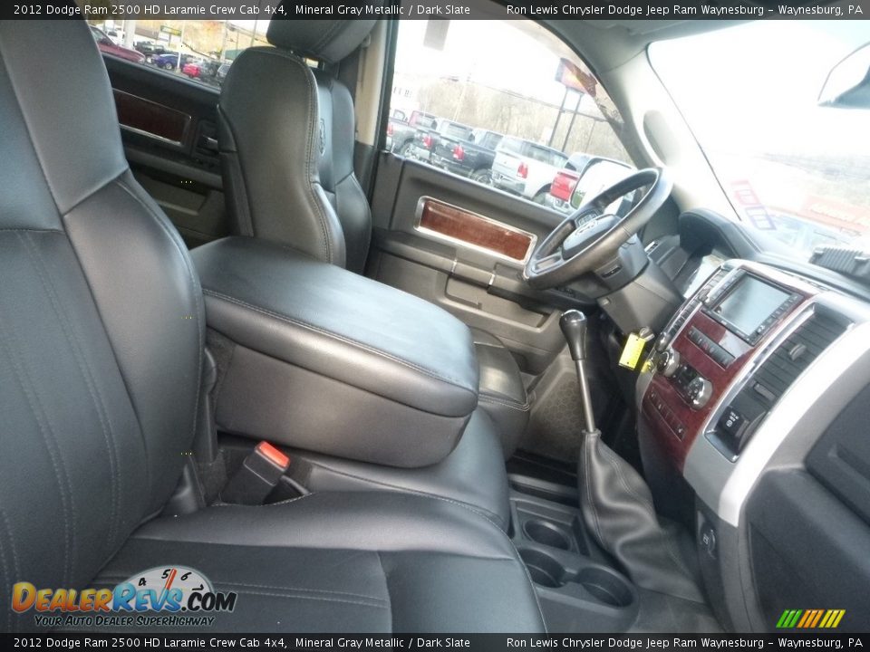 2012 Dodge Ram 2500 HD Laramie Crew Cab 4x4 Mineral Gray Metallic / Dark Slate Photo #9