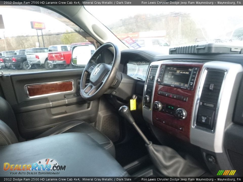 2012 Dodge Ram 2500 HD Laramie Crew Cab 4x4 Mineral Gray Metallic / Dark Slate Photo #10