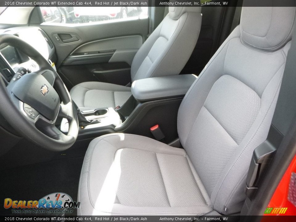 2018 Chevrolet Colorado WT Extended Cab 4x4 Red Hot / Jet Black/Dark Ash Photo #15