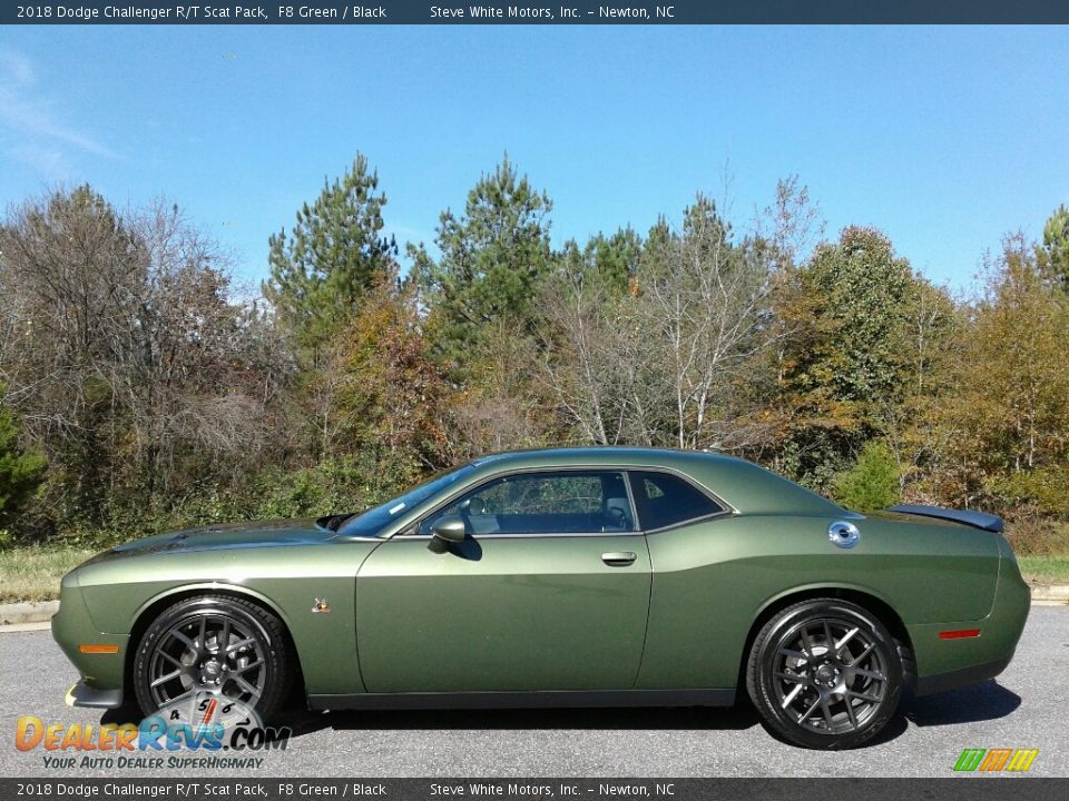 F8 Green 2018 Dodge Challenger R/T Scat Pack Photo #1