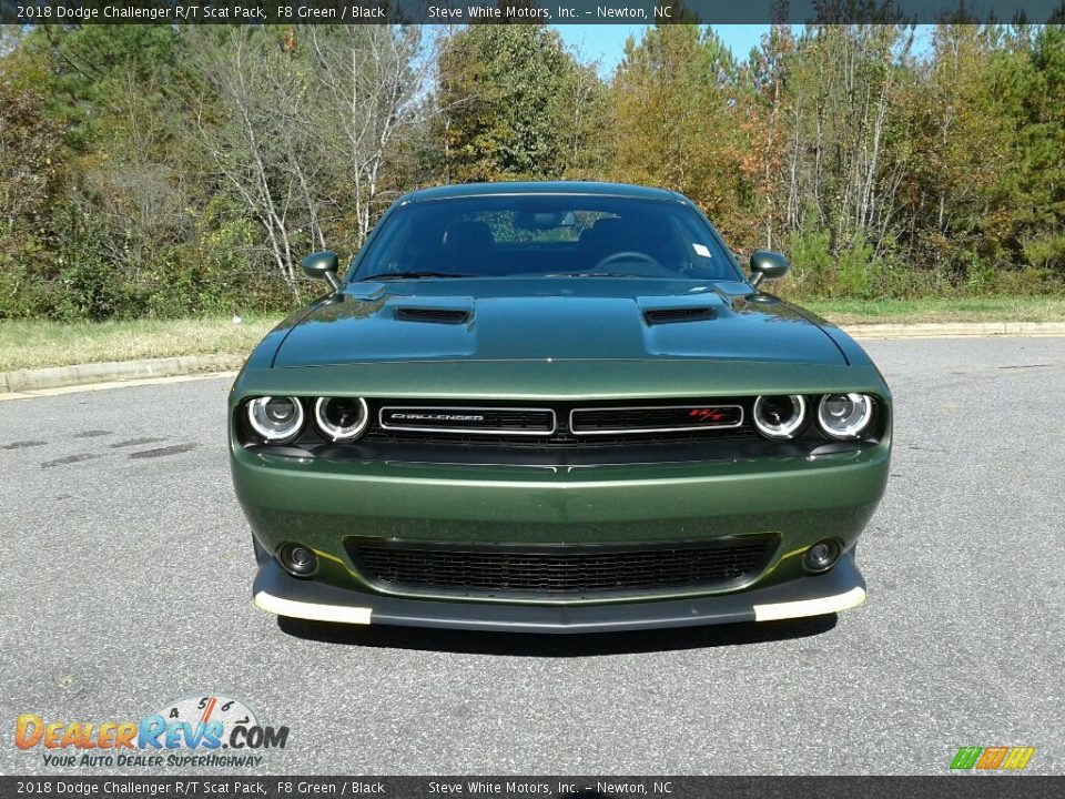 2018 Dodge Challenger R/T Scat Pack F8 Green / Black Photo #3
