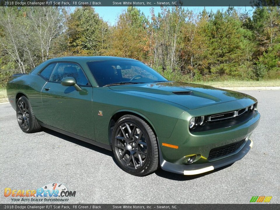F8 Green 2018 Dodge Challenger R/T Scat Pack Photo #4