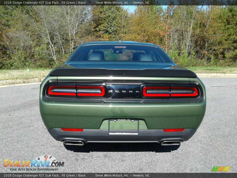 2018 Dodge Challenger R/T Scat Pack F8 Green / Black Photo #7