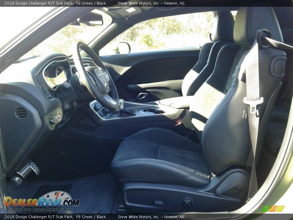 2018 Dodge Challenger R/T Scat Pack F8 Green / Black Photo #9